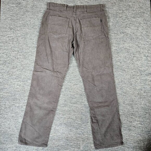 Howler Brothers Pants Mens 36 X 33 Frontside 5 Pocket Corduroy Slate $129 NEW - Picture 2 of 12